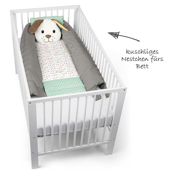 Sterntaler 2-in-1 Kuschelnest & Krabbeldecke Waldis - Hoppel
