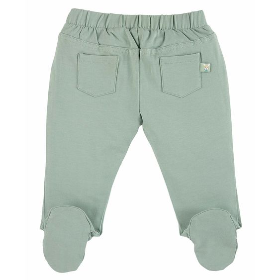 Sterntaler 2-tlg. Set Langarmshirt & Strampelhose - Emmi - Grün - Gr. 50