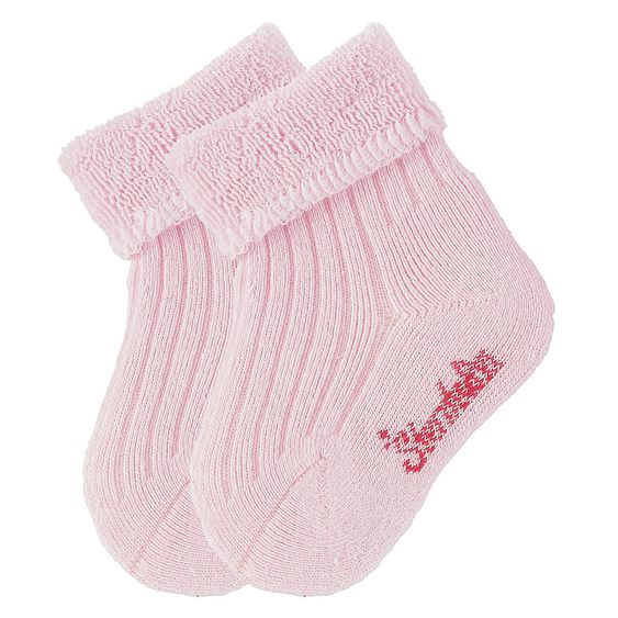 Sterntaler 2er Pack Socken Rippenoptik - Rosa - Gr. 15 / 16