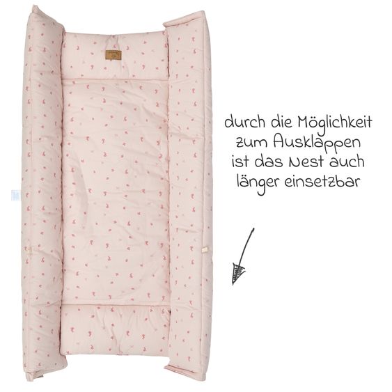 Sterntaler 2in1 Cuddle Nest & Play Mat - Hase Hanni