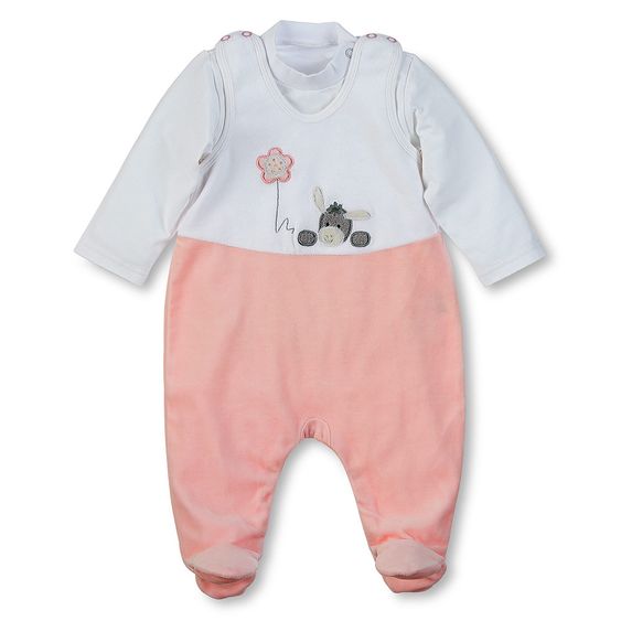 Sterntaler Set 2 pezzi tutina in velluto + manica lunga - Emmi Girl - taglia 56