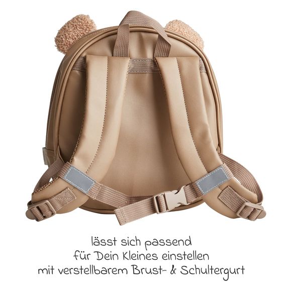 Sterntaler 3-pcs Kindergarten Set - Mini Backpack, Lunchbox & Drinking Bottle - Family Bear