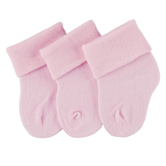 Sterntaler 3er Pack Erstlingssocken mit Umschlag - Rosa - Gr. 0 - 4 Monate
