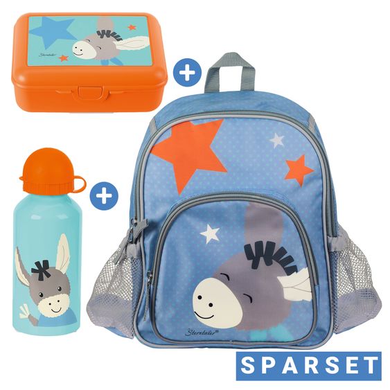 Sterntaler 3er Set Rucksack, Brotdose & Trinkflasche - Emmi