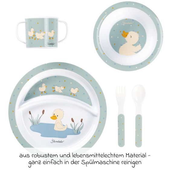 Sterntaler 5-piece tableware set - Edda