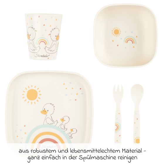 Sterntaler 5-piece tableware set - Edda