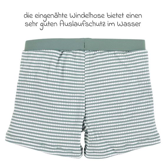 Sterntaler Bade-Windelshorts LSF - Hai - Grün - Gr. 74/80