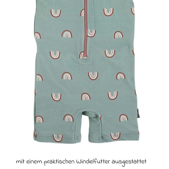Sterntaler Badeanzug LSF Kurzarm - Regenbogen - Grün - Gr. 74/80