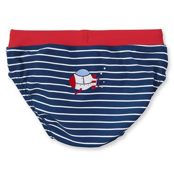 Sterntaler Badehose - U-Boot - Blau Rot - Gr. 74/80