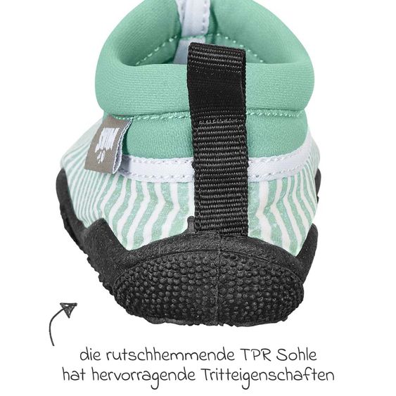 Sterntaler Badeschuh Aqua-Schuh - Hai - Grün - Gr. 23/24