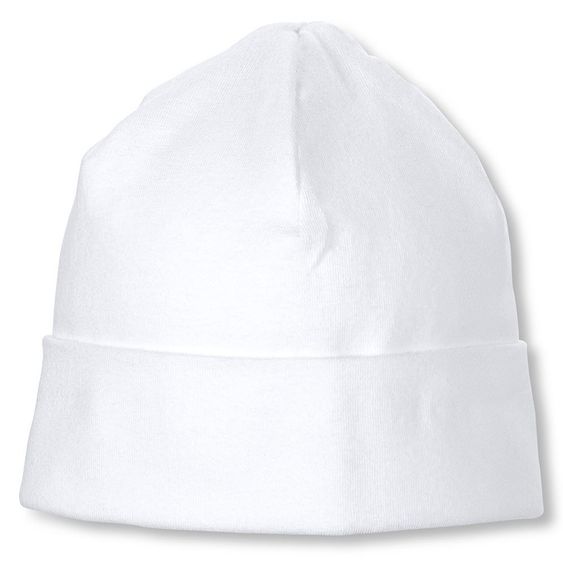 Sterntaler Beanie Hat - White - Size 35