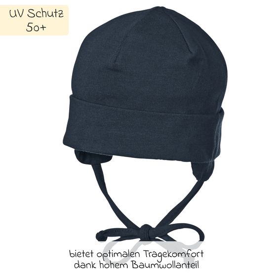 Sterntaler Berretto da annodare - Navy - Taglia 37