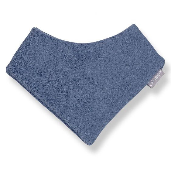 Sterntaler Dreieckstuch Fleece mit Klettverschluss - Blau - Gr. 1