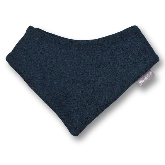 Sterntaler Dreieckstuch Fleece mit Klettverschluss - Marine - Gr. 1