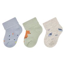 Calzini neonato 3 pezzi - Fuchs Filou - Taglia: 0-4 Mesi