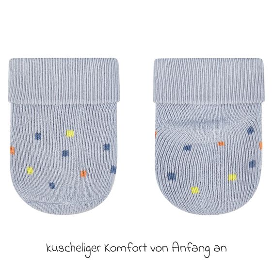 Sterntaler Calzini neonato 3 pezzi - Fuchs Filou - Taglia: 0-4 Mesi