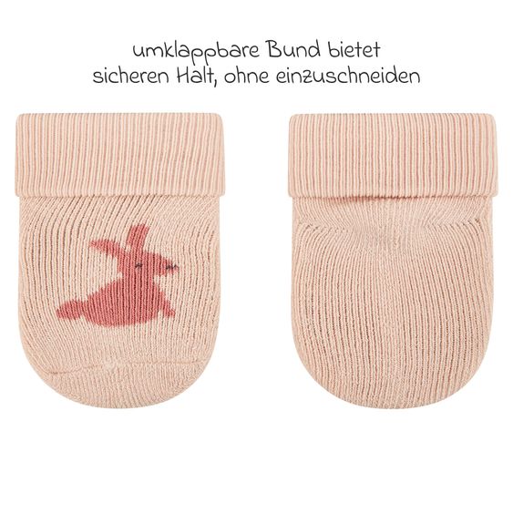 Sterntaler Calzini neonato 3 pezzi - Hase Hanni - Taglia: 0-4 Mesi