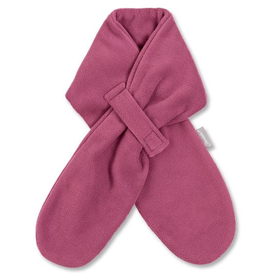 Sterntaler Fleece-Schal mit Klettverschluss - 70 cm - Bordeaux