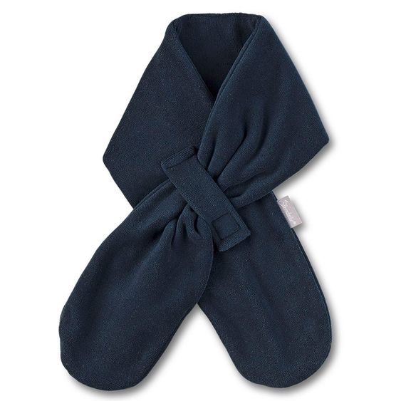 Sterntaler Fleece-Schal mit Klettverschluss 70 cm - Marine