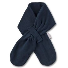 Fleece-Schal mit Klettverschluss 70 cm - Marine