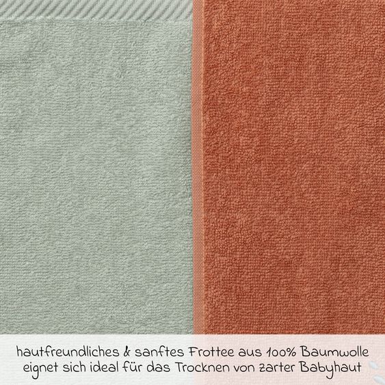 Sterntaler Handtuch 2er Pack 30 x 50 cm - Edda