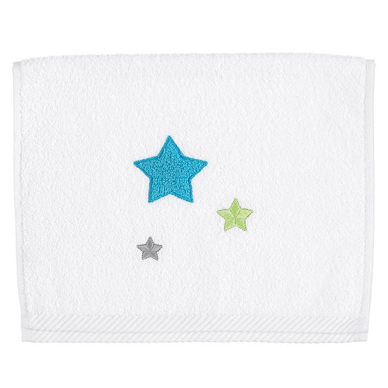 Sterntaler Handtuch 30 x 50 cm - Sterne Erik - Weiß