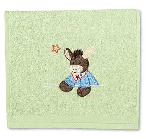 Sterntaler Handtuch Emmi 30 x 50 cm - Grün