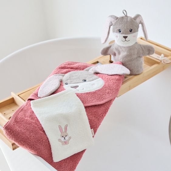 Sterntaler Hooded Bath Towel 100 x 100 cm - Hase Hanni