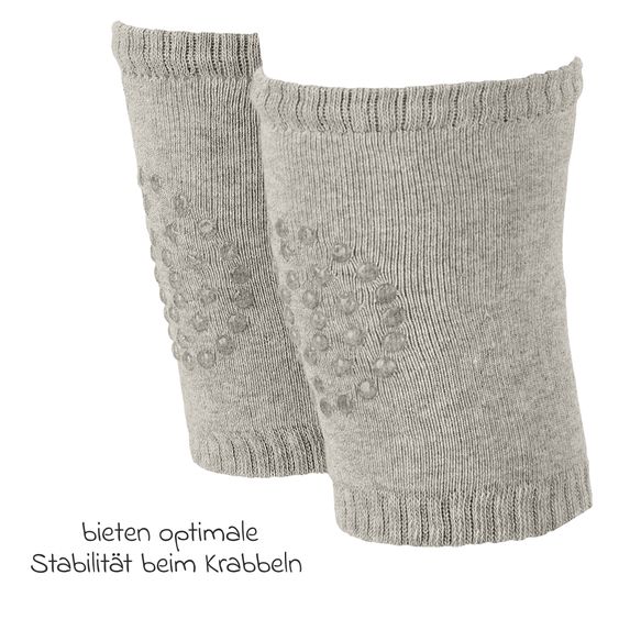 Sterntaler Knieschoner mit Anti-Rutsch-Noppen - Grau - Gr. One Size