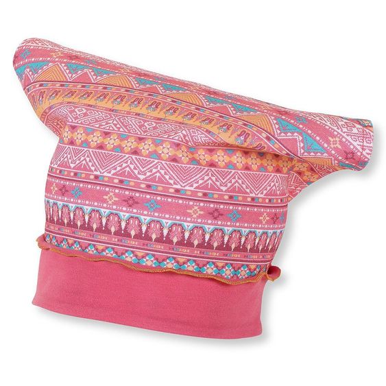 Sterntaler Kopftuch mit elastischem Bund - Gemustert - Pink - Gr. 41