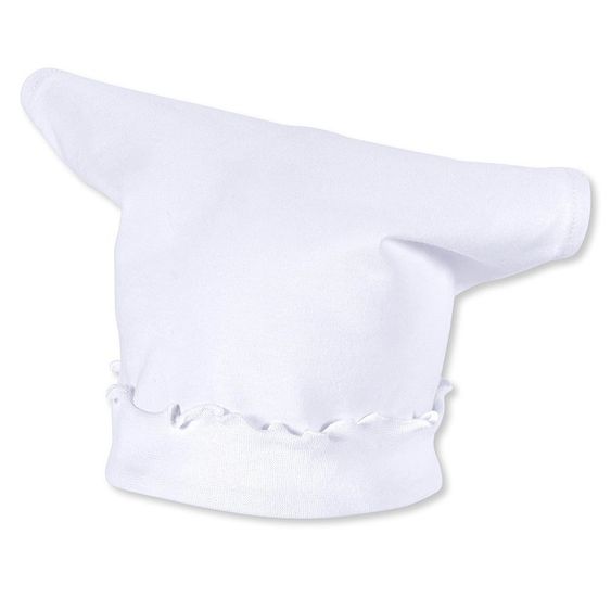 Sterntaler Kopftuch mit elastischem Bund - Weiß - Gr. 43
