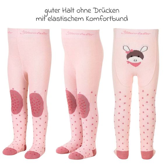 Sterntaler Krabbelstrumpfhose - Emmi Girl - Rosa - Gr. 74