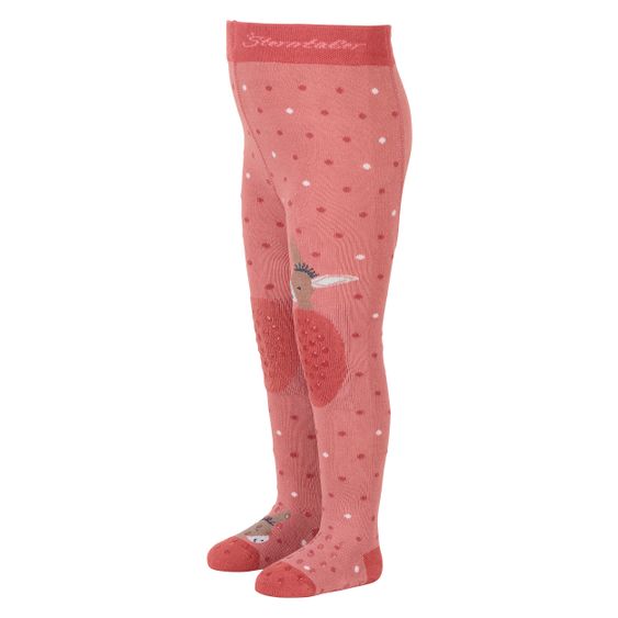 Sterntaler Krabbelstrumpfhose Emmily - Mittelrot - Gr. 74