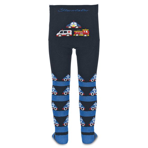 Sterntaler Krabbelstrumpfhose - Rettungswagen Marine - Gr. 74
