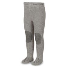 Krabbelstrumpfhose Vollplüsch - Grau - Gr. 80