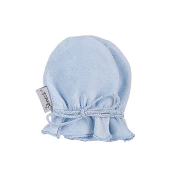 Sterntaler Kratzfäustlinge - Hellblau