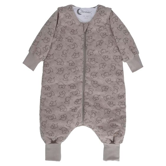 Sterntaler Kuschel-Overall - Eddy - Beige - Gr. 70