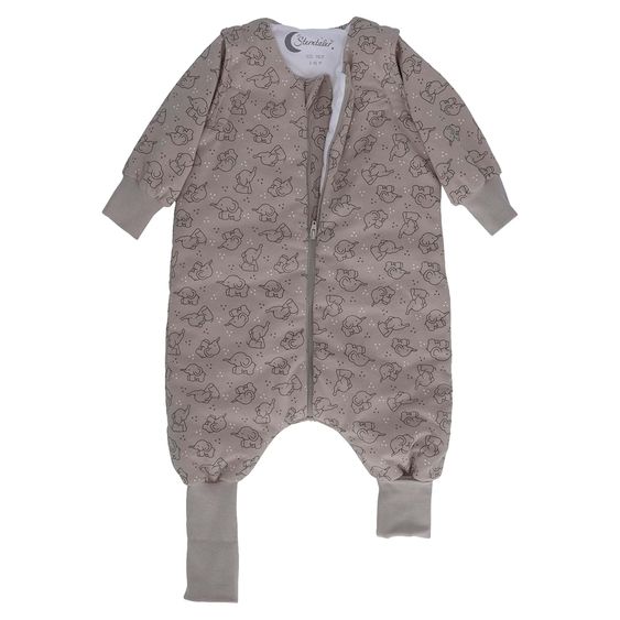 Sterntaler Kuschel-Overall - Eddy - Beige - Gr. 70