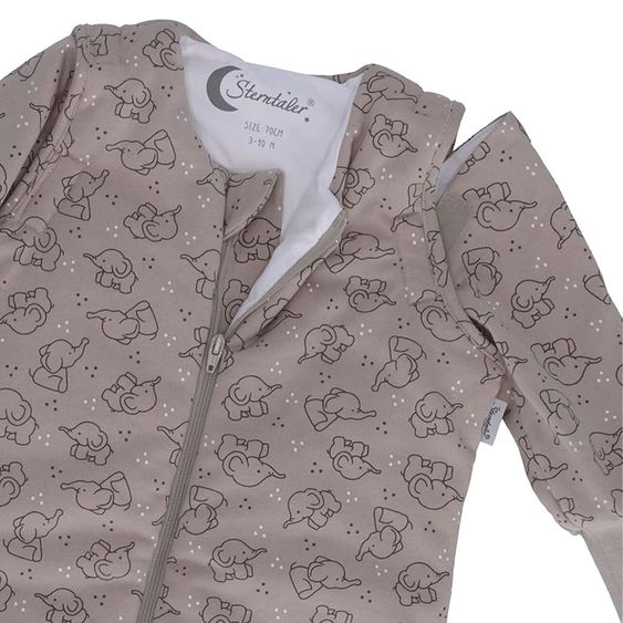 Sterntaler Kuschel-Overall - Eddy - Beige - Gr. 70
