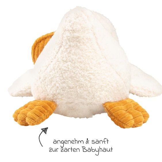 Sterntaler Kuscheltier mit Herztönen Schlaf-Gut-Figur - Ente Edda