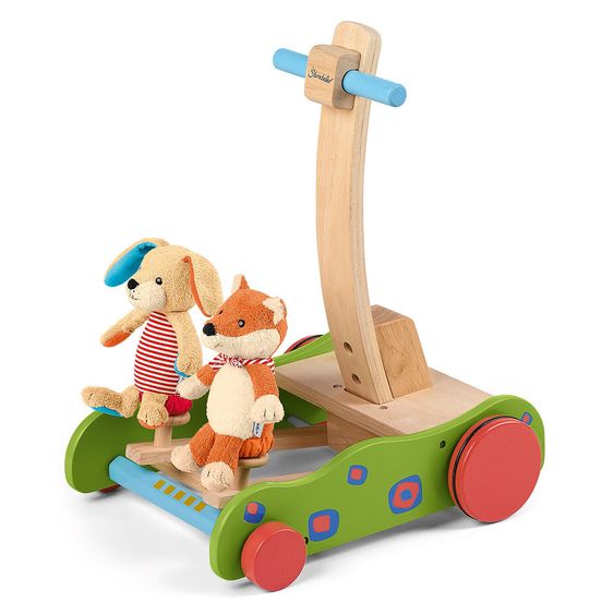 Sterntaler Lauflernwagen - Fuchs & Hase