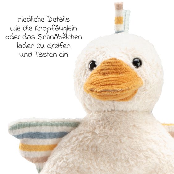 Sterntaler Mini-Spieltier / Rassel - Ente Edda