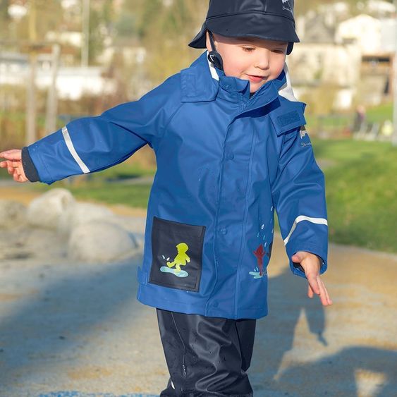 Sterntaler Rain jacket unlined - Kiddies - Blue - Size 74