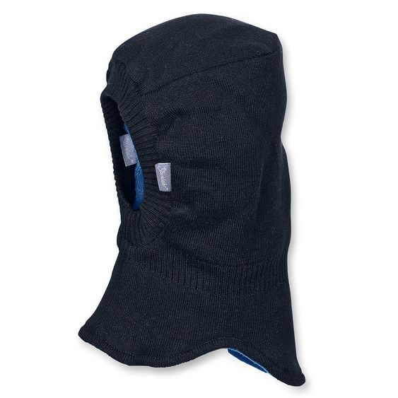 Sterntaler Schalmütze wendbar - Blau - Gr. 49