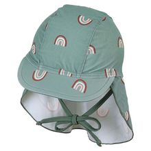 Cappello con protezione per il collo SPF - Rainbow - Verde - Taglia 49