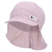 Schirmmütze mit Nackenschutz LSF - Rosa - Gr. 43