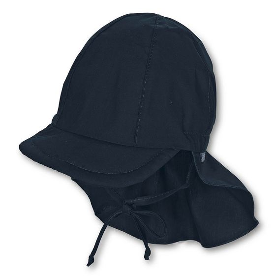 Sterntaler Cappello a punta con protezione per il collo - navy - taglia 45