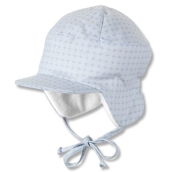 Sterntaler Schirmmütze zum Binden - Hellblau - Gr. 41