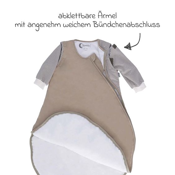 Sterntaler Schlafsack - Happy Beige - Gr. 110