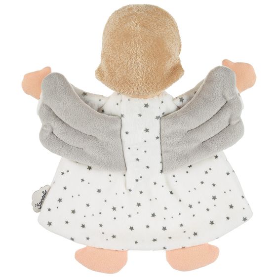 Sterntaler Cuddle cloth - 26 cm - Guardian Angel - White / Grey